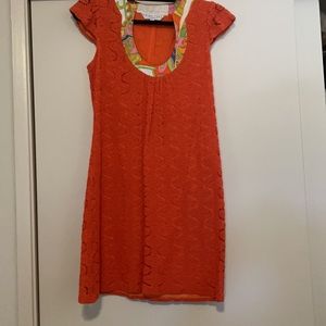 Trina Turk horseshoe necked dress
